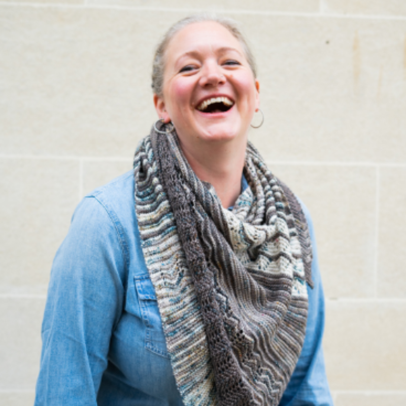 Edinburgh Lanes Shawl by Helen Stewart