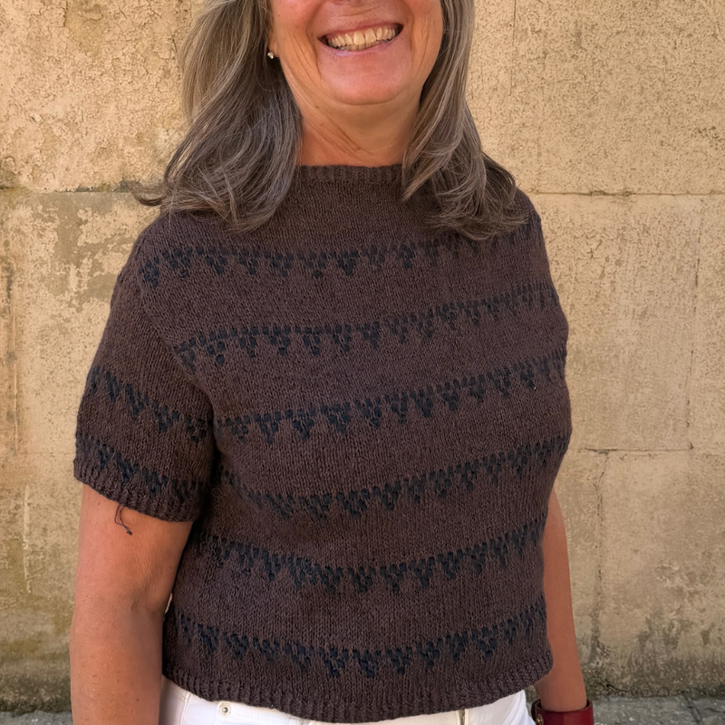 Grape Tee by Anne Ventzel