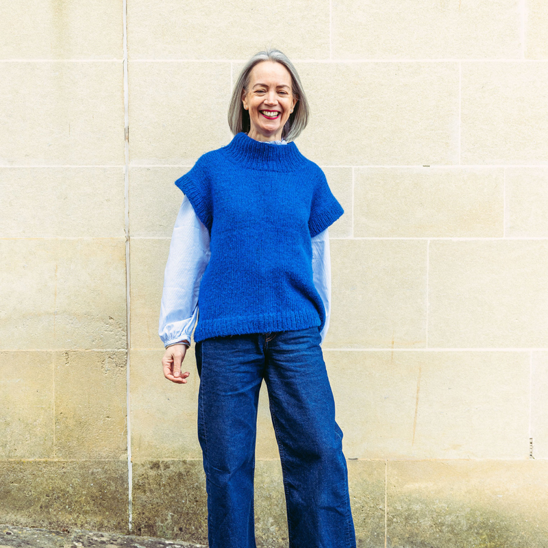 Weekend Slipover by Petite Knit