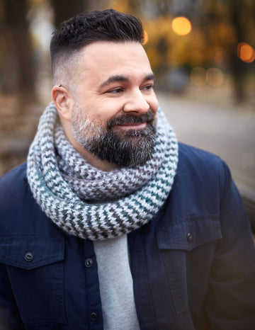 Fisherman's Cowl by Maxim Cyr Yarn Bundle