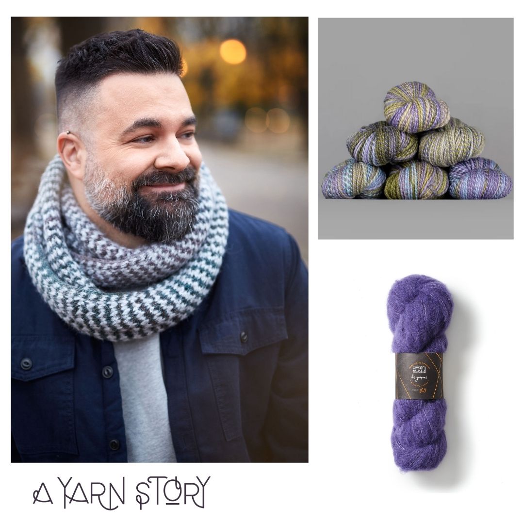 Fisherman's Cowl by Maxim Cyr Yarn Bundle