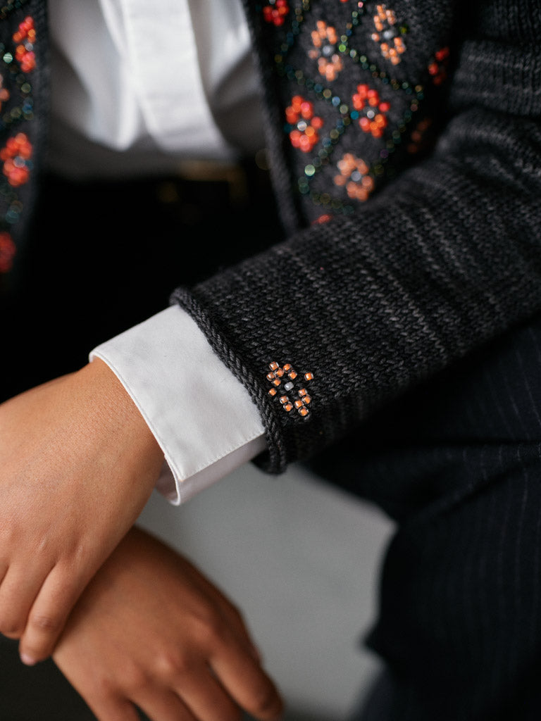 Beaded Colourwork: A Modern Approach to Knitting with Beads by Jeanette Sloan