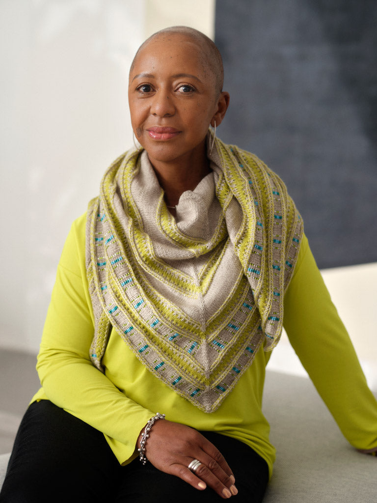 Beaded Colourwork: A Modern Approach to Knitting with Beads by Jeanette Sloan