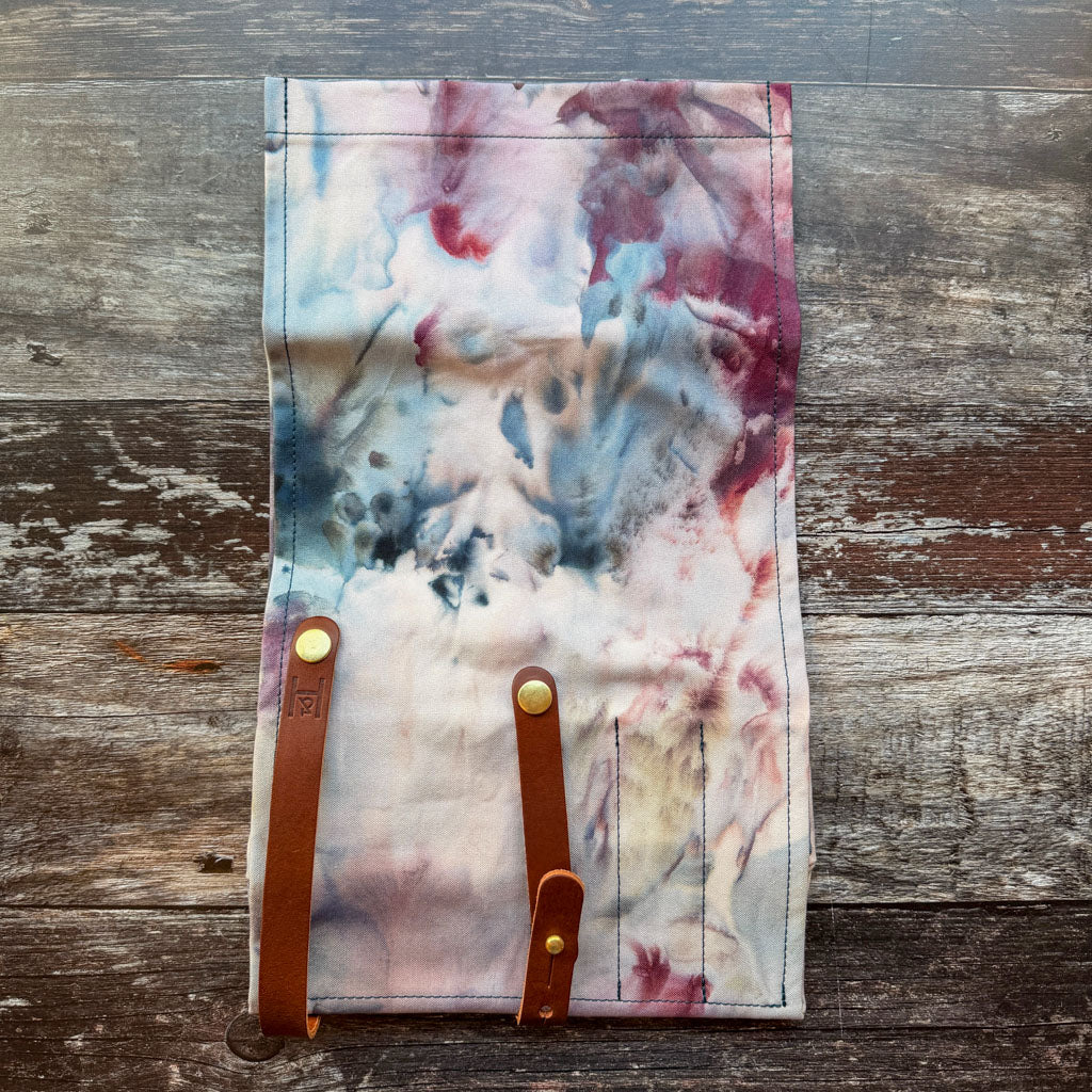 Limited Edition Ice Dyed Hide & Hammer #03 Roll Top Project Bag