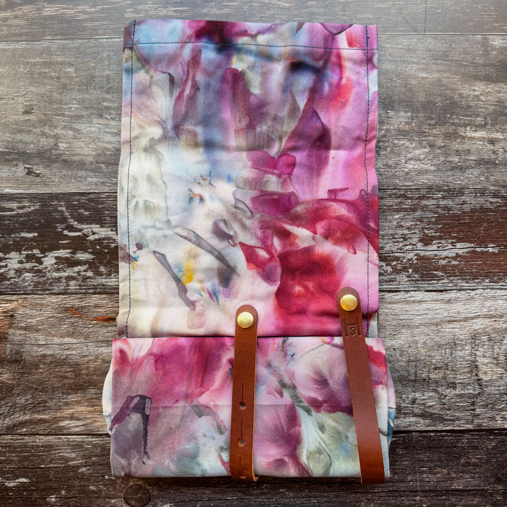 Limited Edition Ice Dyed Hide & Hammer #03 Roll Top Project Bag