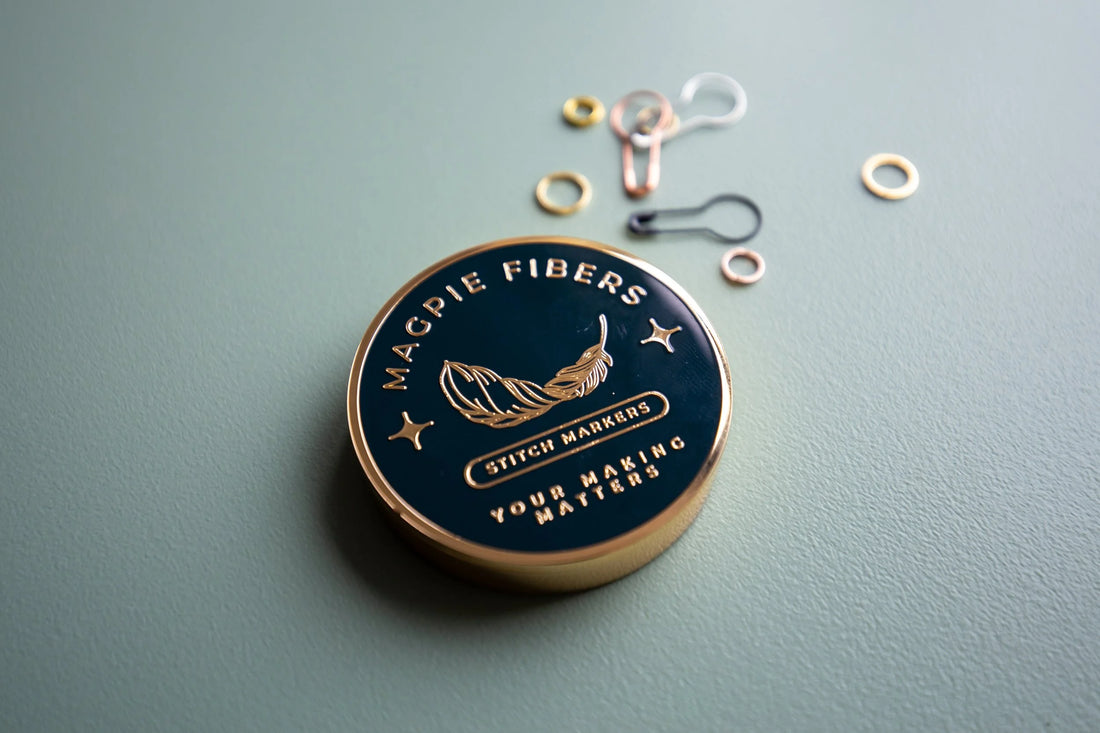 Magpie Fibers Stitch Marker Case