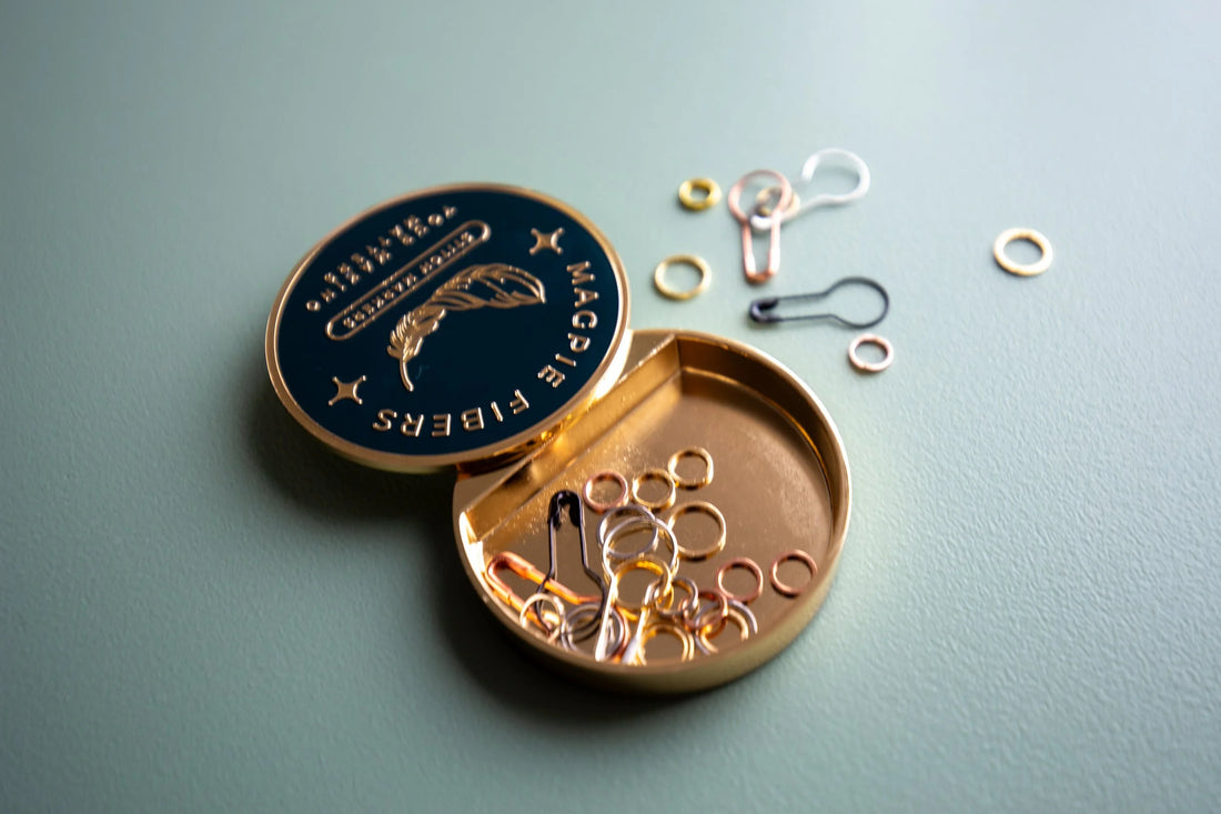 Magpie Fibers Stitch Marker Case