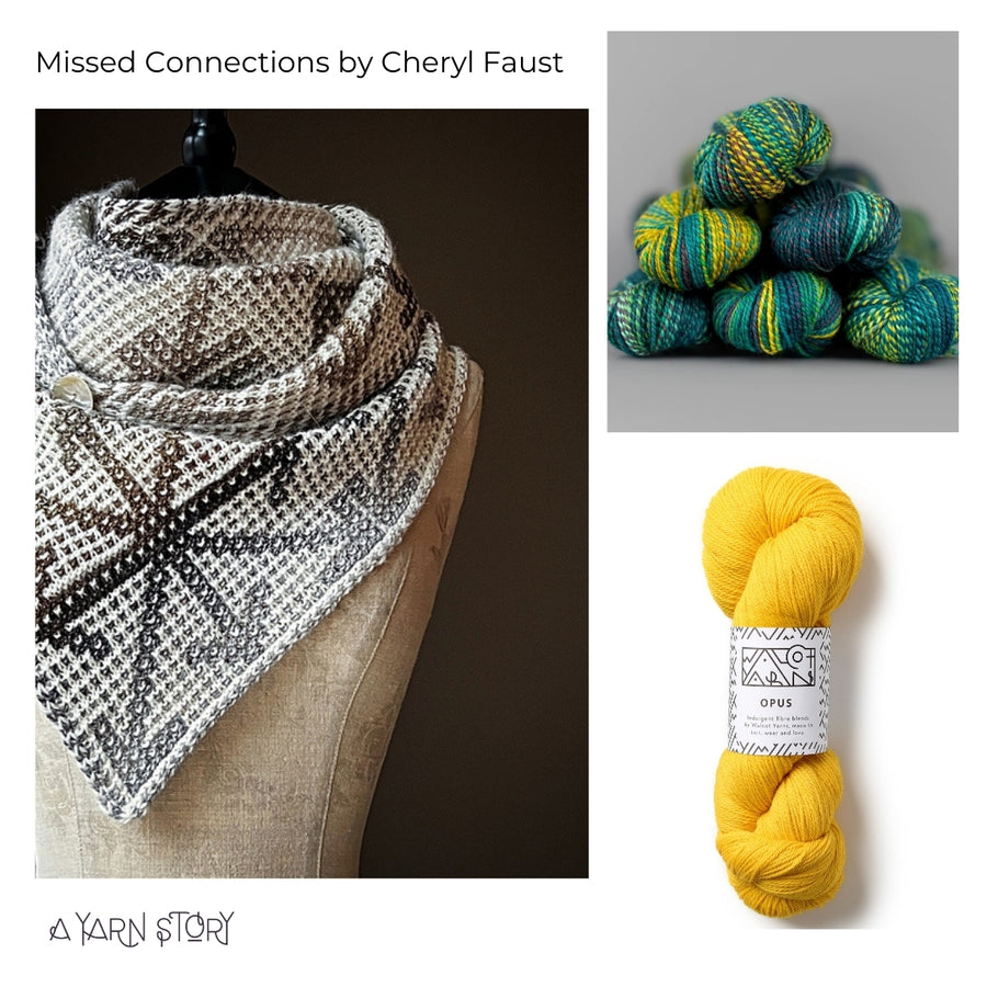 Missed Connections by Cheryl Faust Yarn Bundle