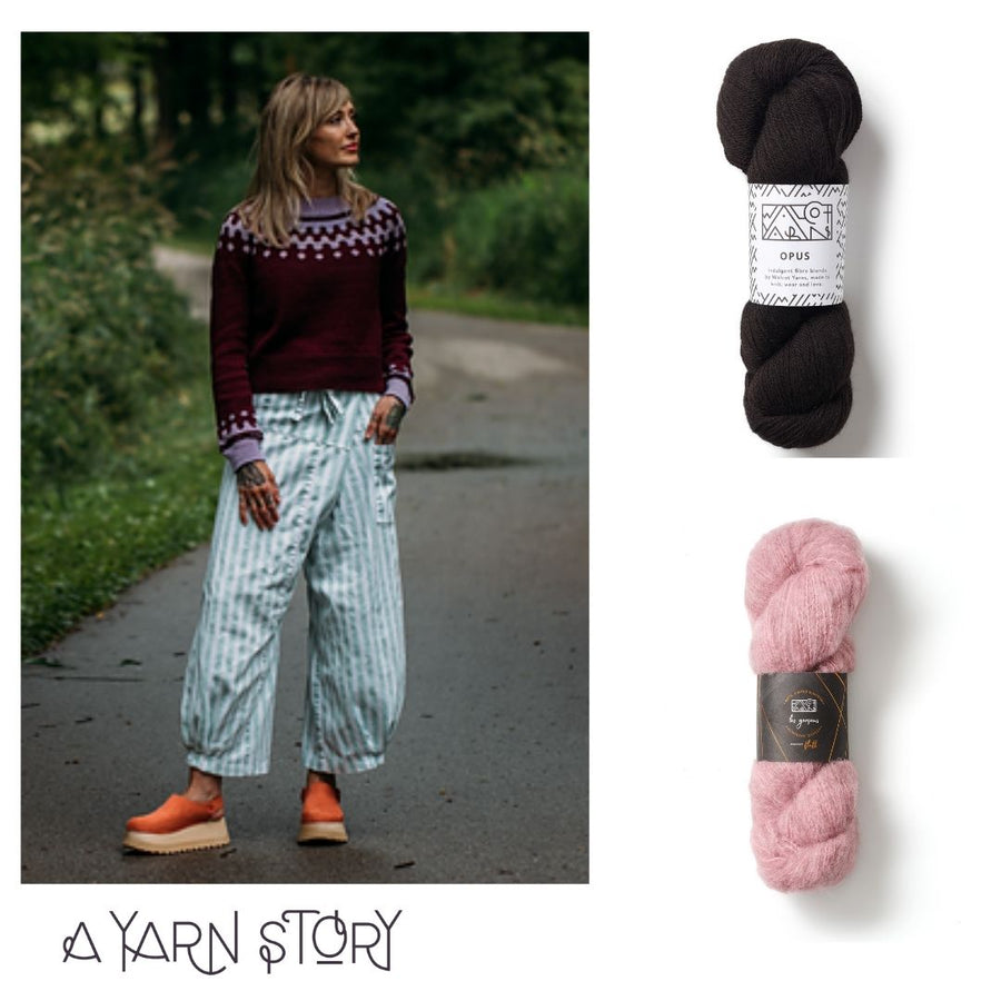 Ooey Gooey by Andrea Mowry Yarn Bundle (Semi Fluffy Version)