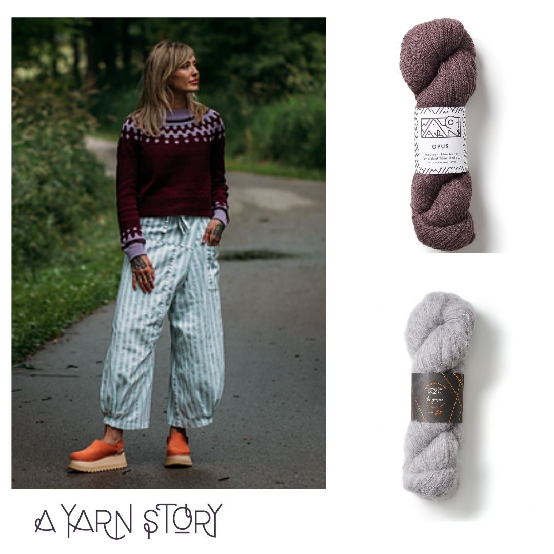 Ooey Gooey by Andrea Mowry Yarn Bundle (Semi Fluffy Version)