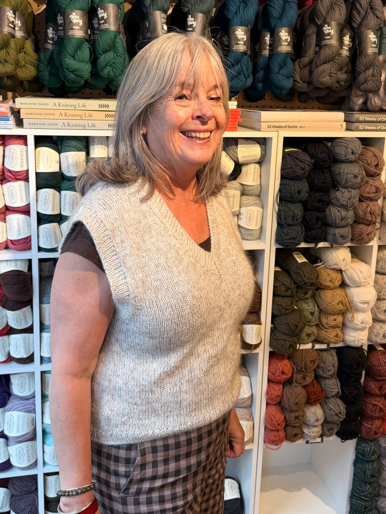 Vest No. 9 by My Favourite Things Knitwear Yarn Bundle