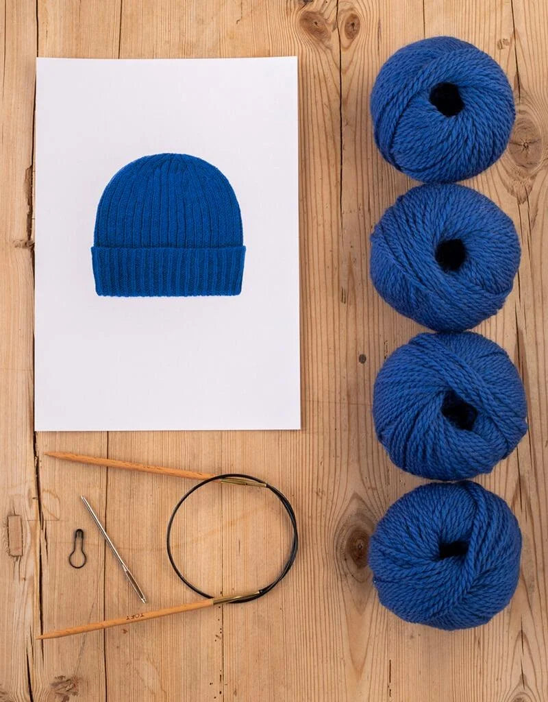 TOFT Learn to Knit Hat Kit
