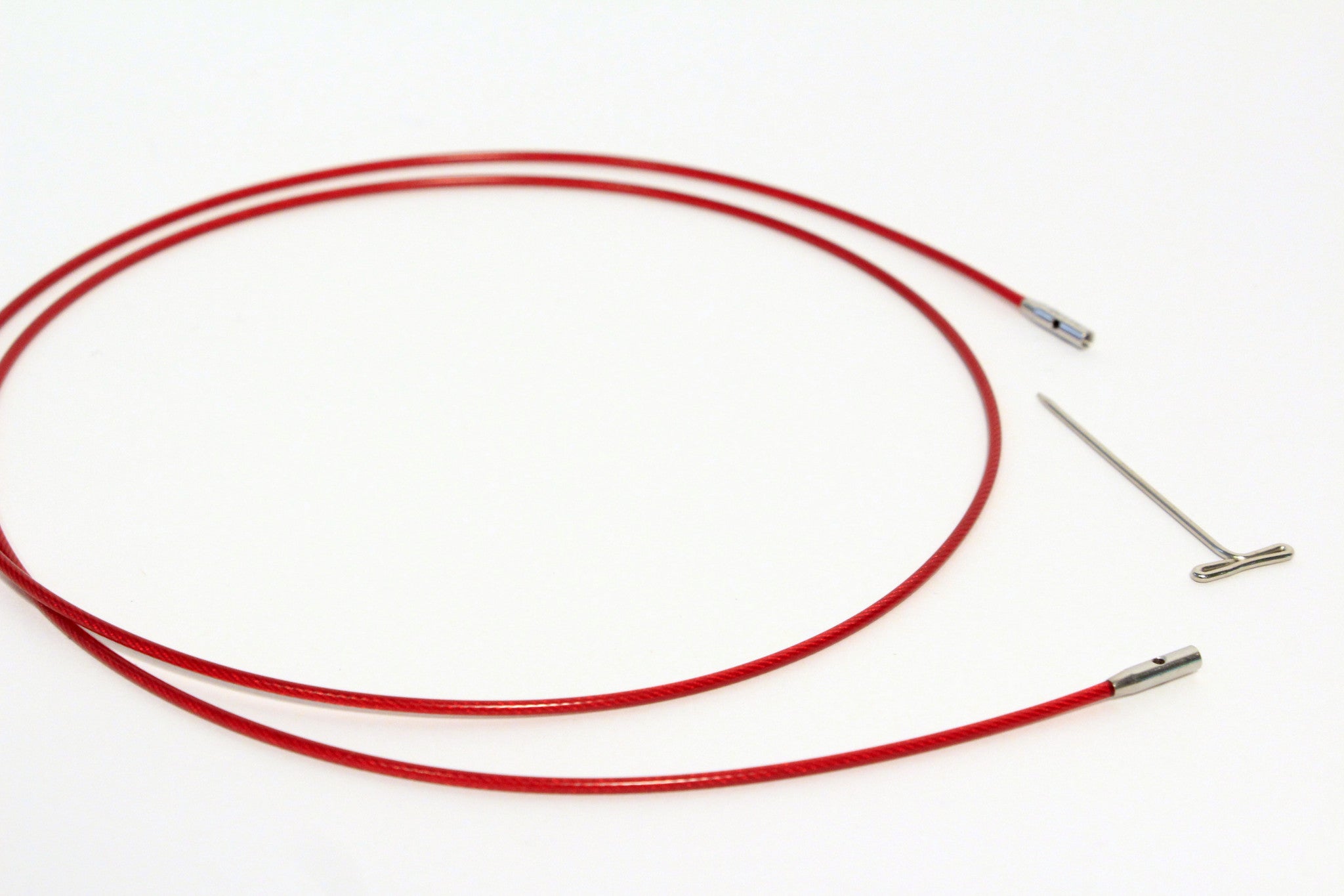 Câble ChiaoGoo Twist RED 125 Cm - Câble Aiguilles à Tricoter Interchangeables