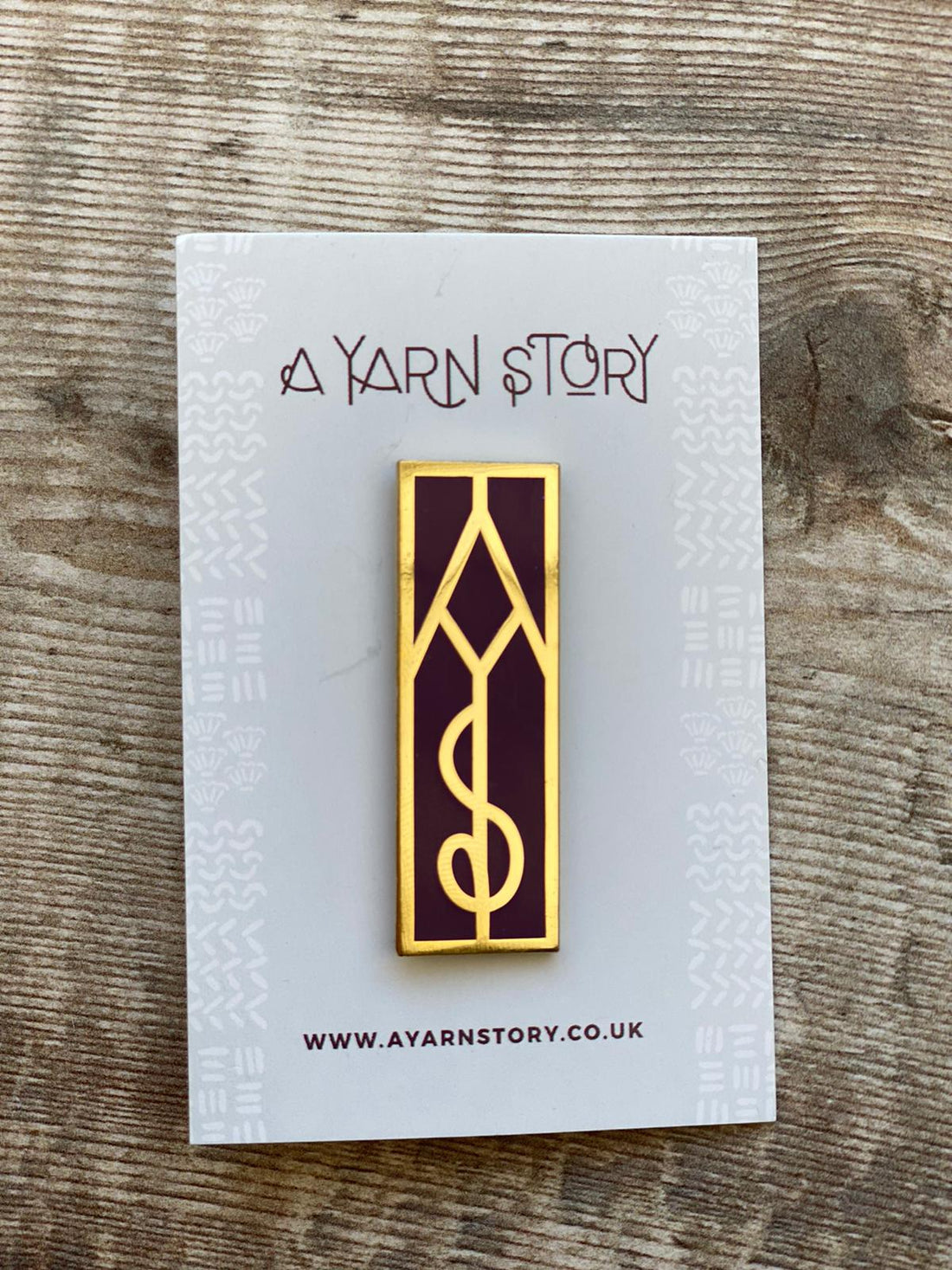 A Yarn Story Enamel Pin