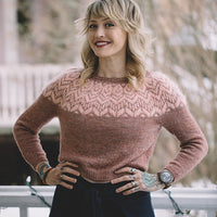 Andrea Mowry Pink Velvet Sweater Yarn Bundle