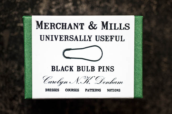Merchant & Mills Black Bulb Pins