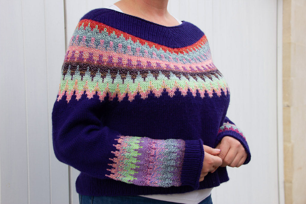 Easy V Sweater Yarn Bundle