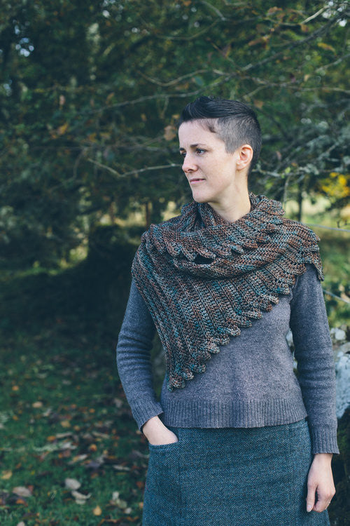 Fronds Shawl Pattern