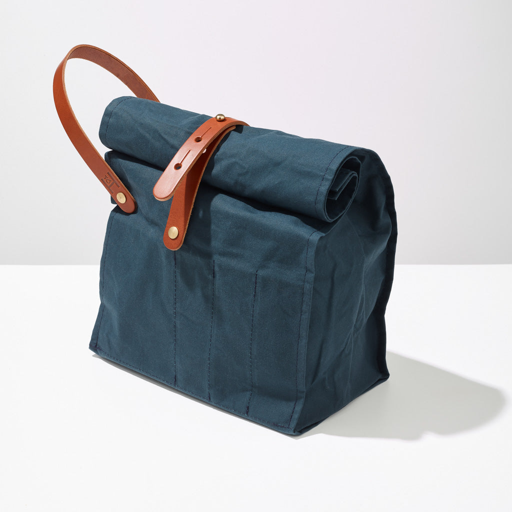 Eva-014 Storage Bag Blue N Beige