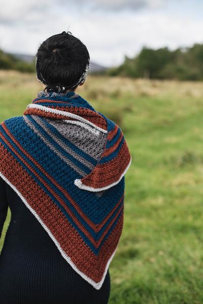 Puddle Dive Shawl Pattern