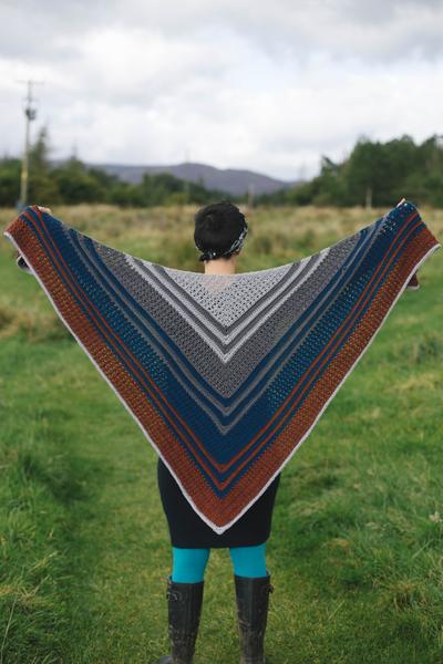 Puddle Dive Shawl Pattern