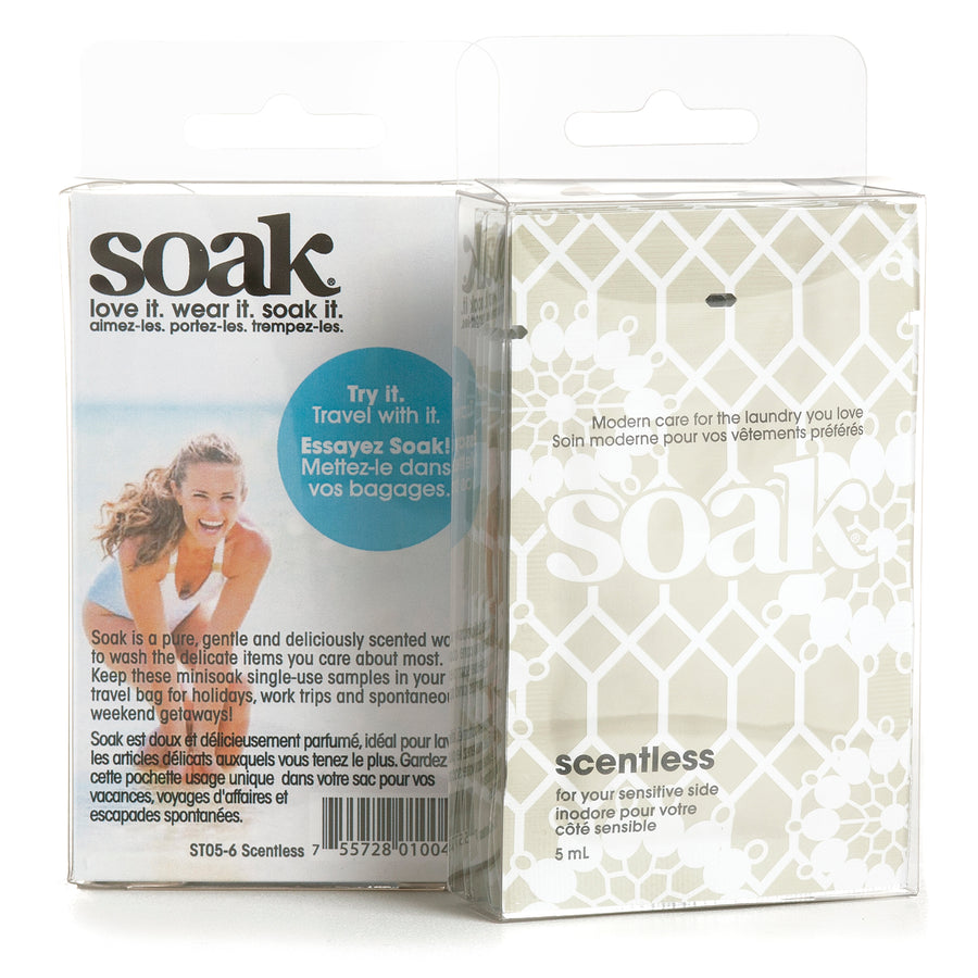 Soak Wash Travel Pack