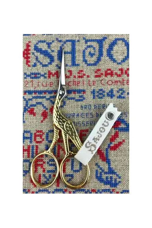 Sajou Embroidery Scissors - Gilded Stork