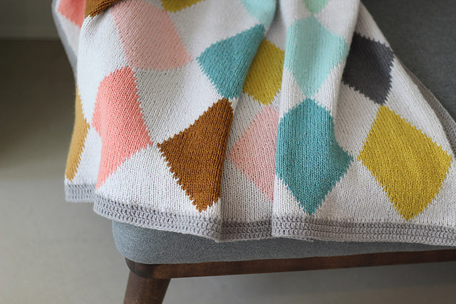 CaMaRose Harlequin Blanket Pattern