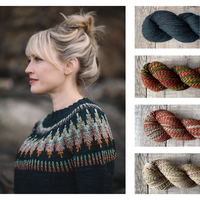 Andrea Mowry Throwover Sweater Yarn Bundle