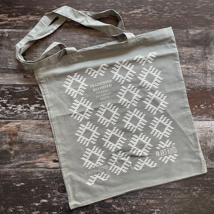 Aleks Byrd Traditions Revisited Launch Cotton Tote