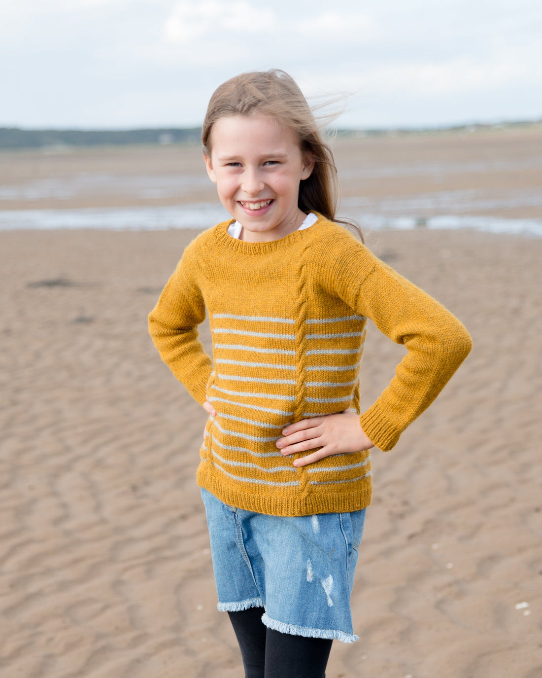 Hide and Seek Children's Sweater Pattern by Walcot Yarns (Digital)