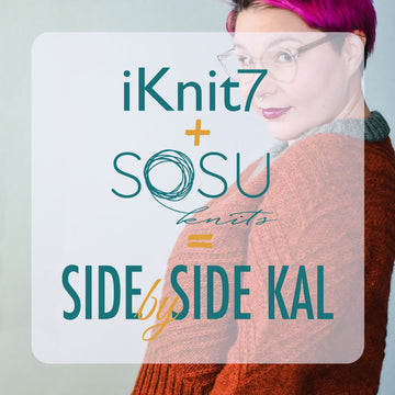 iKnit7 Side by Side Sweater KAL with @Sosuknits