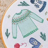 Cozy Winter Embroidery Kit